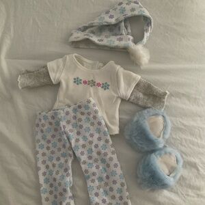 American Girl Bitty Baby Sleepwear Outfit